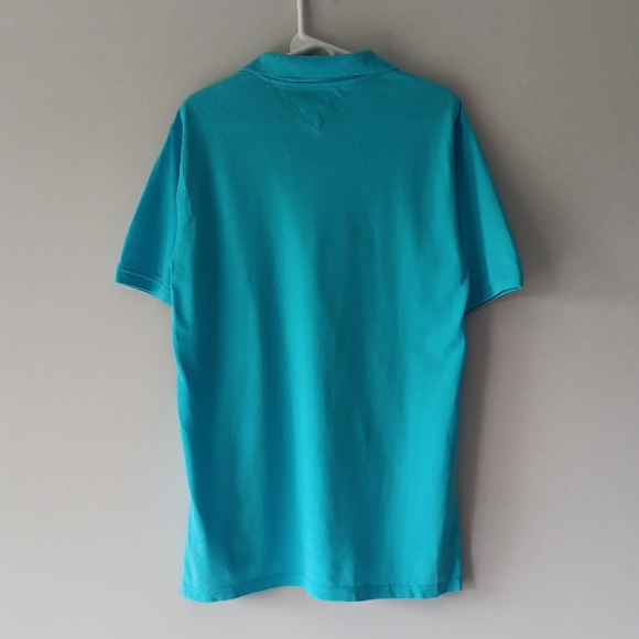 New Tommy Hilfiger Boy's Polo Shirt Short-Sleeve Buttons Blue Extra Large XL 20 - Picture 8 of 10